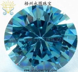 优质彩色锆石宝石 合成宝石 梧州人造宝石价格 厂家 图片