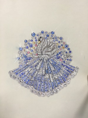 珠宝设计手绘|手工艺|首饰|战斗的小卤蛋 - 临摹作品 