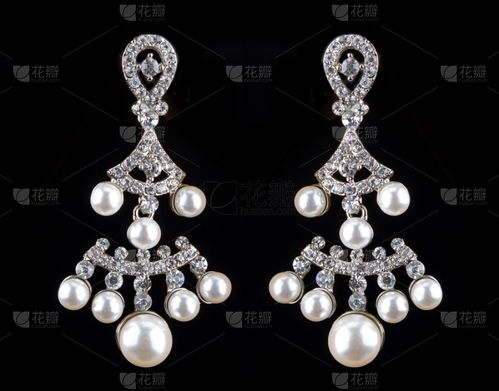 梨,钻石,珍珠耳环,个人随身用品,宝石,水平画幅,形状,巨大的,珠宝,特写 特写